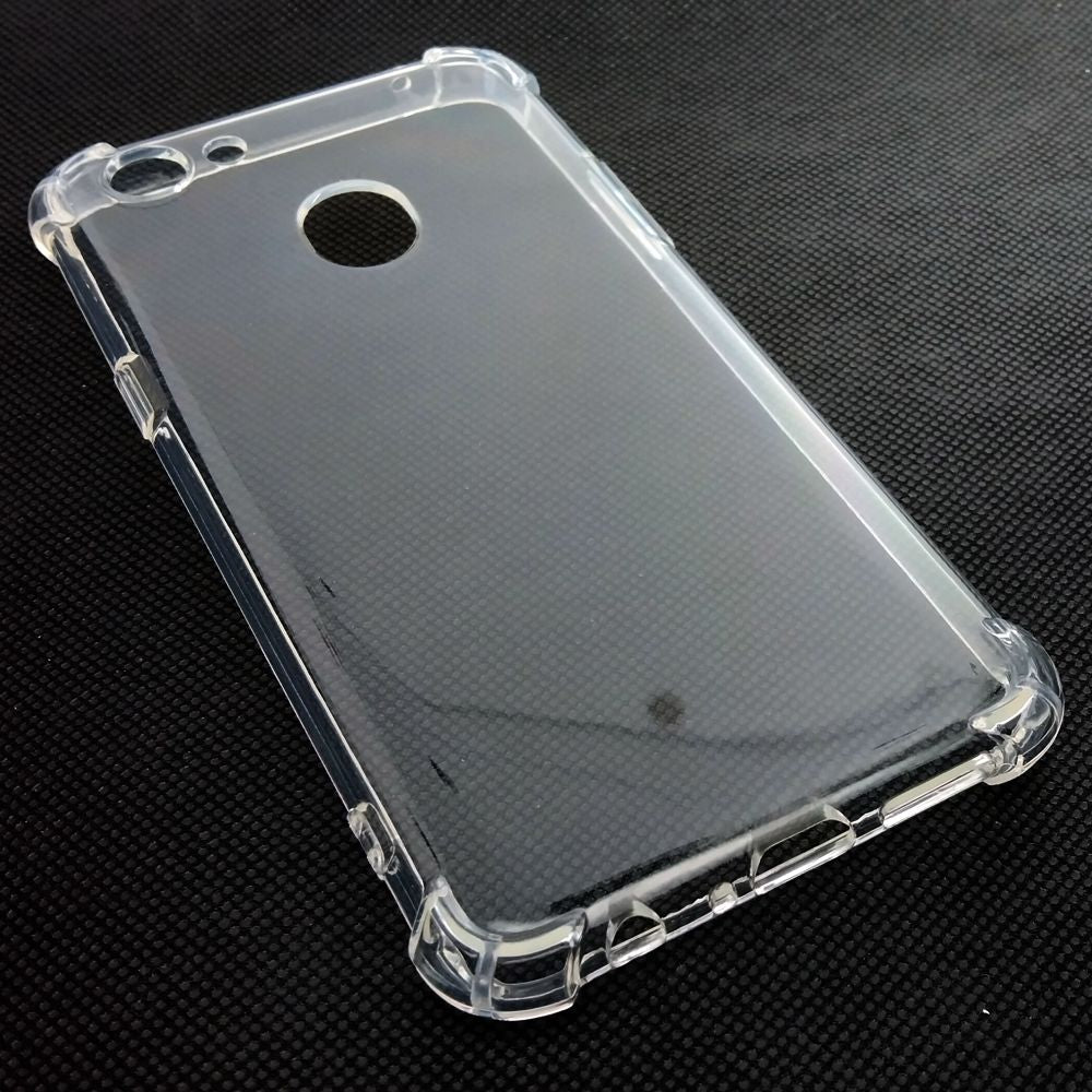 AntiShock Clear Back Cover Soft Silicone TPU Bumper case for OPPO F5