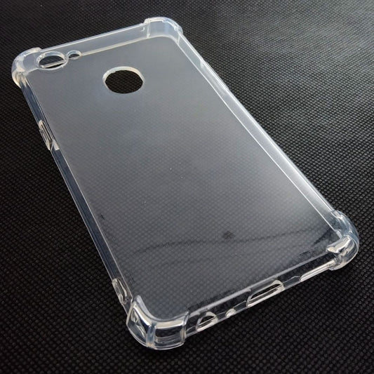 AntiShock Clear Back Cover Soft Silicone TPU Bumper case for OPPO F7