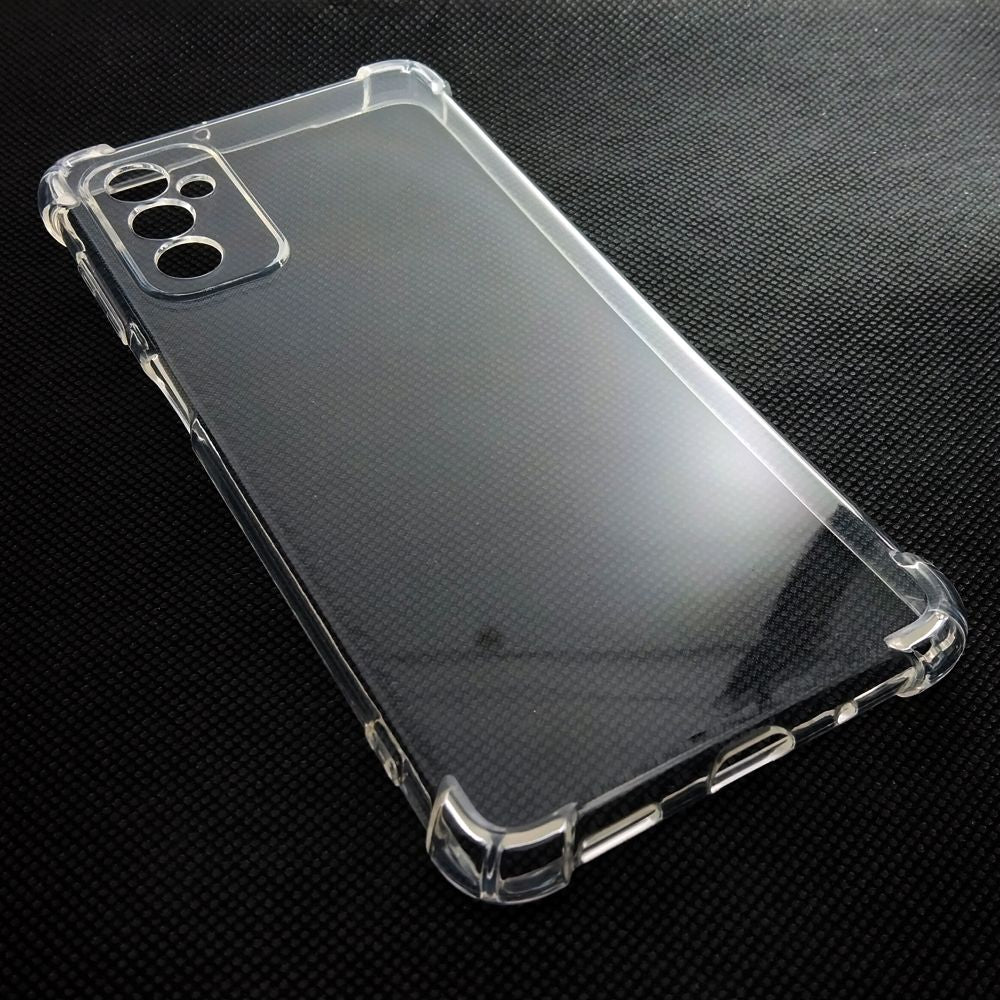 AntiShock Clear Back Cover Soft Silicone TPU Bumper case for Samsung M52