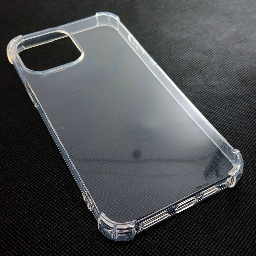 AntiShock Clear Back Cover Soft Silicone TPU Bumper case for apple iPhone 13 Pro Max