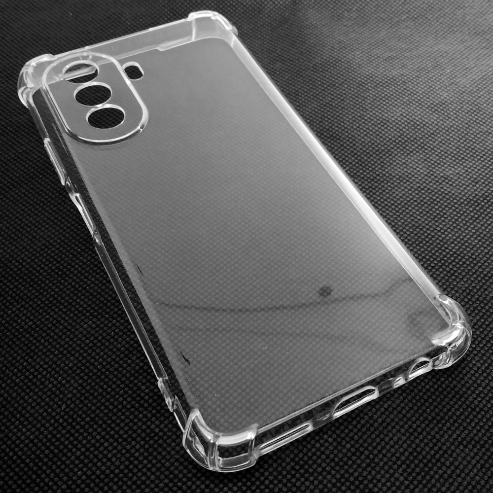 AntiShock Clear Back Cover Soft Silicone TPU Bumper case for Huawei nova Y70