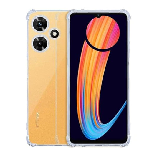 infinix Hot 30i Clear Anti-Shock Case Corner Bumper Protection