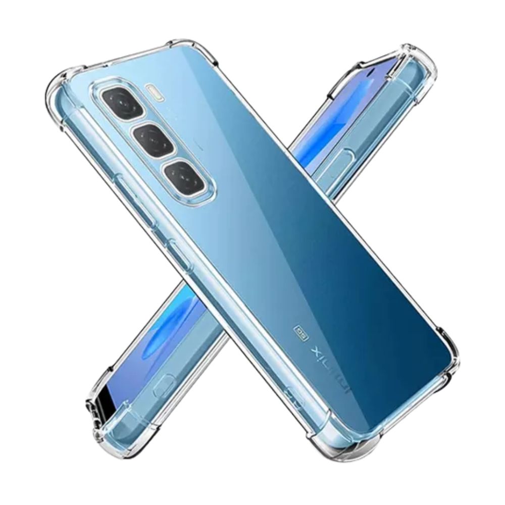 infinix Hot 50 Pro Plus Clear Anti-Shock Case Heavy Duty Protection