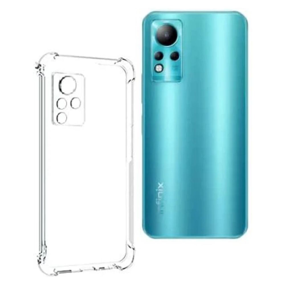 infinix Note 12 Clear Anti-Shock Case Reinforced Corner Protection