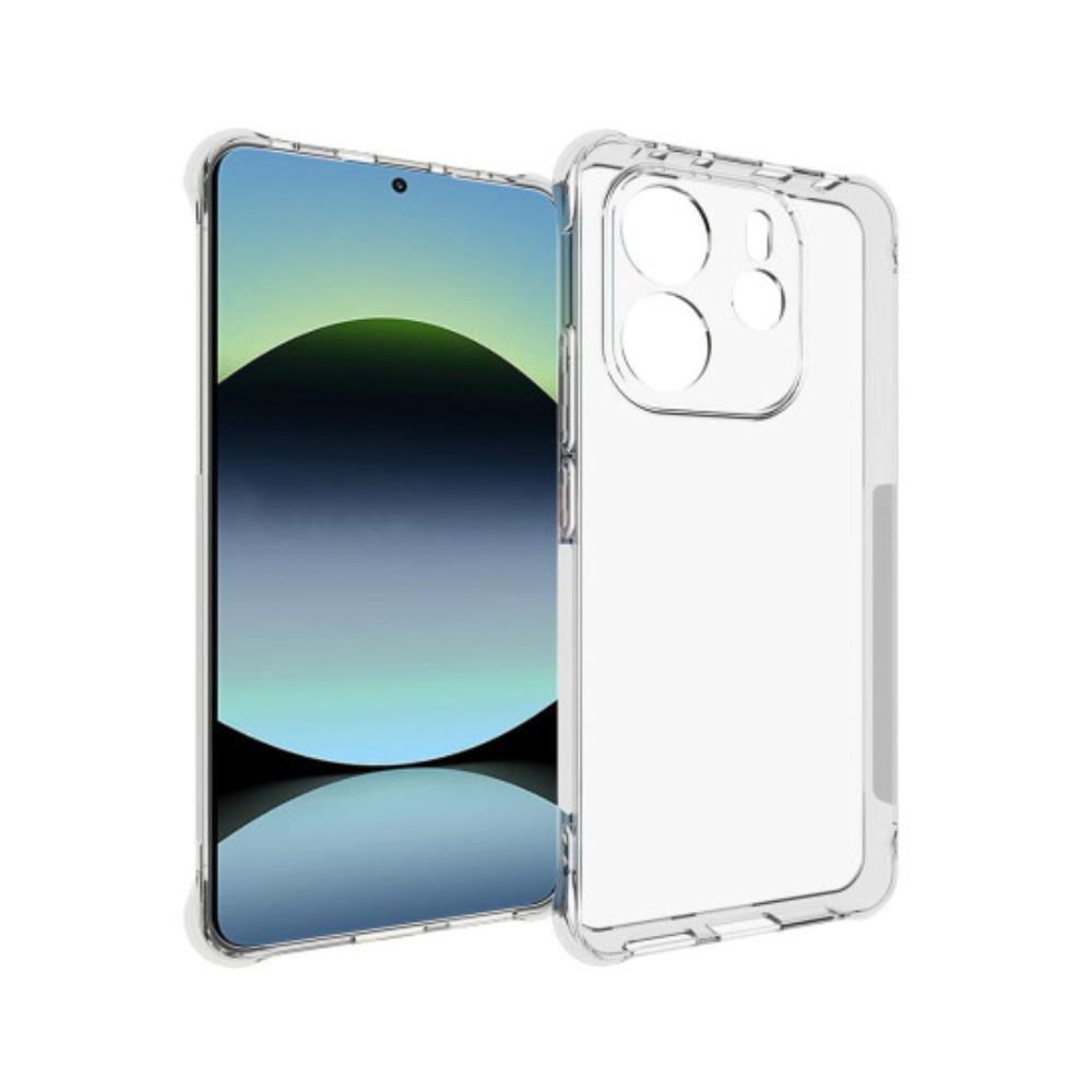 Redmi Note 14 4G Clear Anti-Shock Case Corner Protection Cover