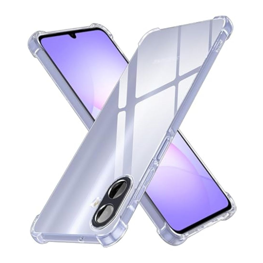 Samsung A07 Clear Anti-Shock Case Corner Drop Protection