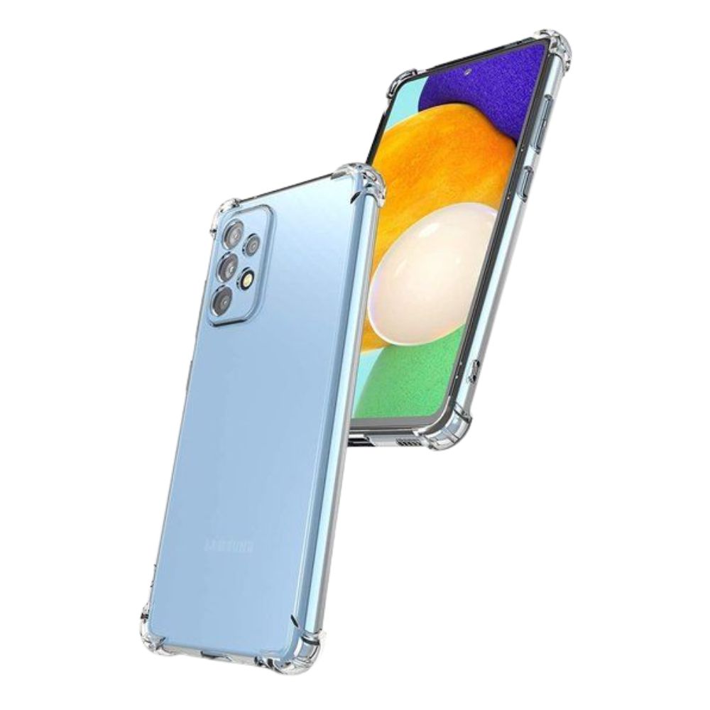 Samsung A73 Clear Anti-Shock Case Reinforced Drop Protection