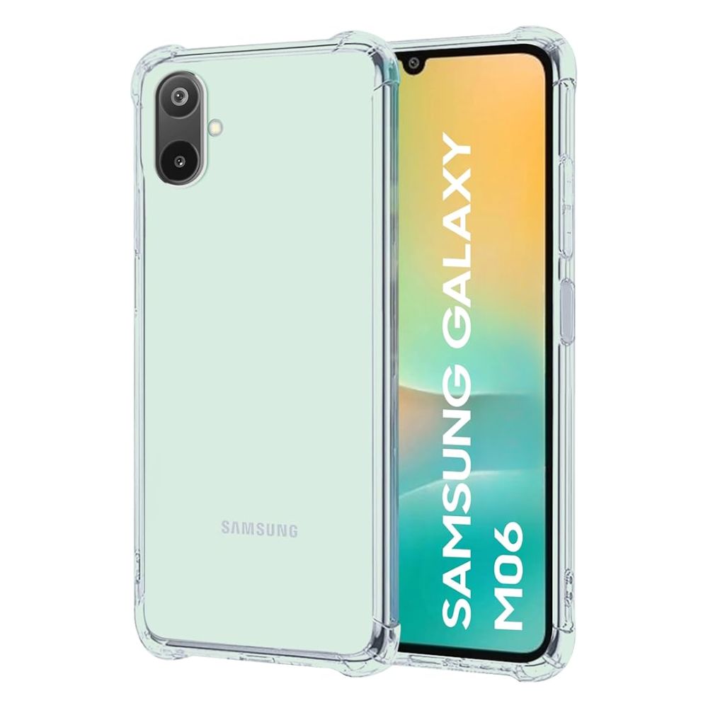 Samsung M06 Clear Anti-Shock Case Reinforced Corner Bumper Cover
