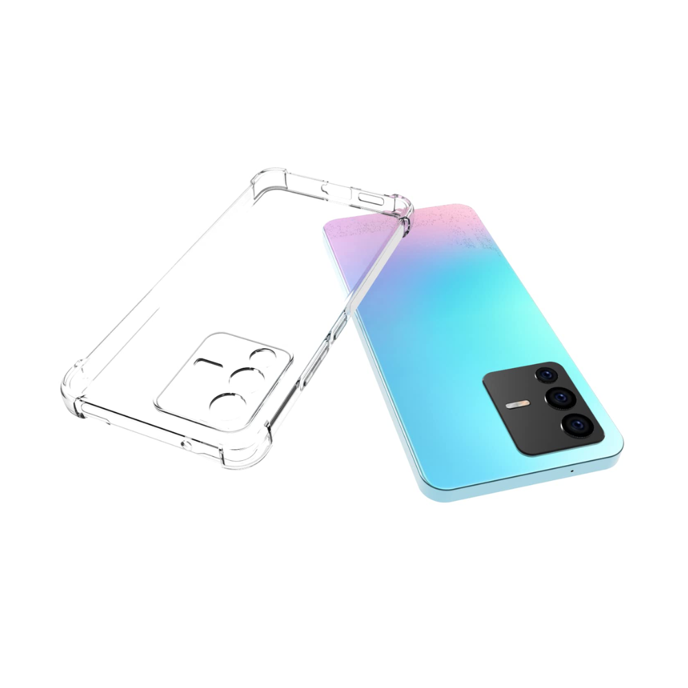 Vivo V23 Clear Anti-Shock Case Corner Protection Cover