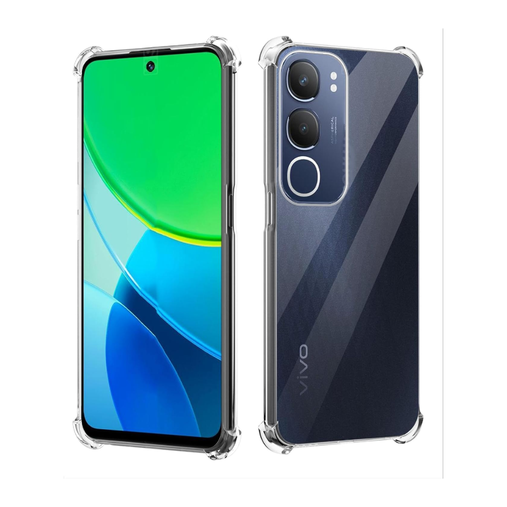 Vivo Y19s Clear Anti-Shock Case Reinforced Corner Cover