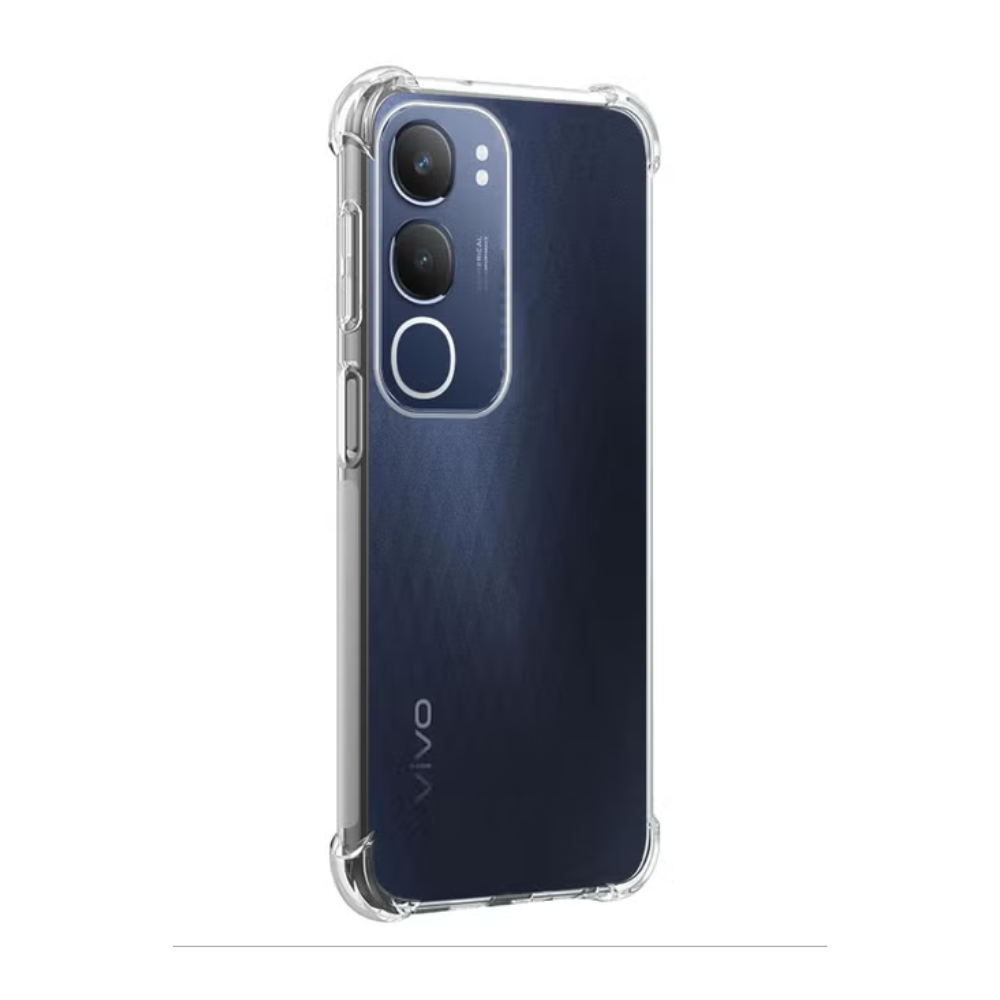 Vivo Y19s Clear Anti-Shock Case Reinforced Corner Cover