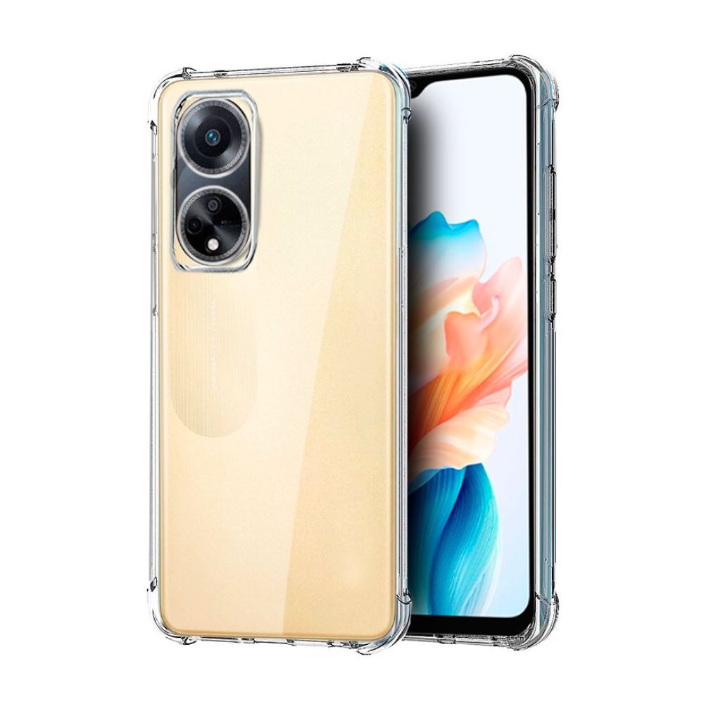 OPPO A38 Clear Anti-Shock Case Reinforced Corner Drop Protection Cover