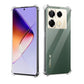 infinix Note 40 Clear Anti-Shock Case Heavy Drop Protection Cover