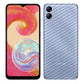 Combo Pack of Tempered Glass Screen Protector, Carbon Fiber Back Sticker, Camera lens Clear Glass Bundel for Samsung A04e