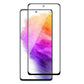 Combo Pack of Tempered Glass Screen Protector, Carbon Fiber Back Sticker, Camera lens Clear Glass Bundel for Samsung M52