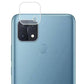 Combo Pack of Tempered Glass Screen Protector, Carbon Fiber Back Sticker, Camera lens Clear Glass Bundel for OPPO A15