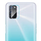 Combo Pack of Tempered Glass Screen Protector, Carbon Fiber Back Sticker, Camera lens Clear Glass Bundel for OPPO A52
