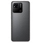 Combo Pack of Tempered Glass Screen Protector, Carbon Fiber Back Sticker, Camera lens Clear Glass Bundel for Redmi 10A