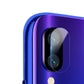 Combo Pack of Tempered Glass Screen Protector, Carbon Fiber Back Sticker, Camera lens Clear Glass Bundel for Redmi Note 7