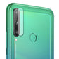 Combo Pack of Tempered Glass Screen Protector, Carbon Fiber Back Sticker, Camera lens Clear Glass Bundel for Huawei Y7p