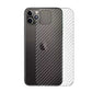 Combo Pack of Tempered Glass Screen Protector, Carbon Fiber Back Sticker, Camera lens Clear Glass Bundel for apple iPhone 11