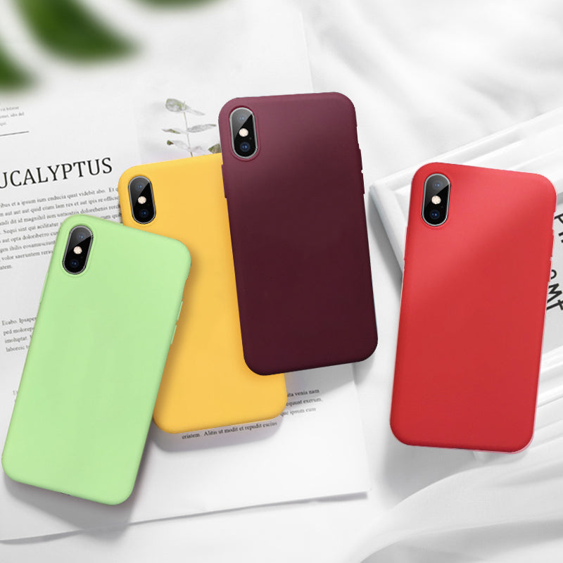 Magic Silicone slim TPU Case for apple iPhone 12