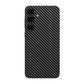 Samsung S25 Carbon Back Clear Skin Sticker