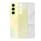 Samsung S25 Carbon Back Clear Skin Sticker