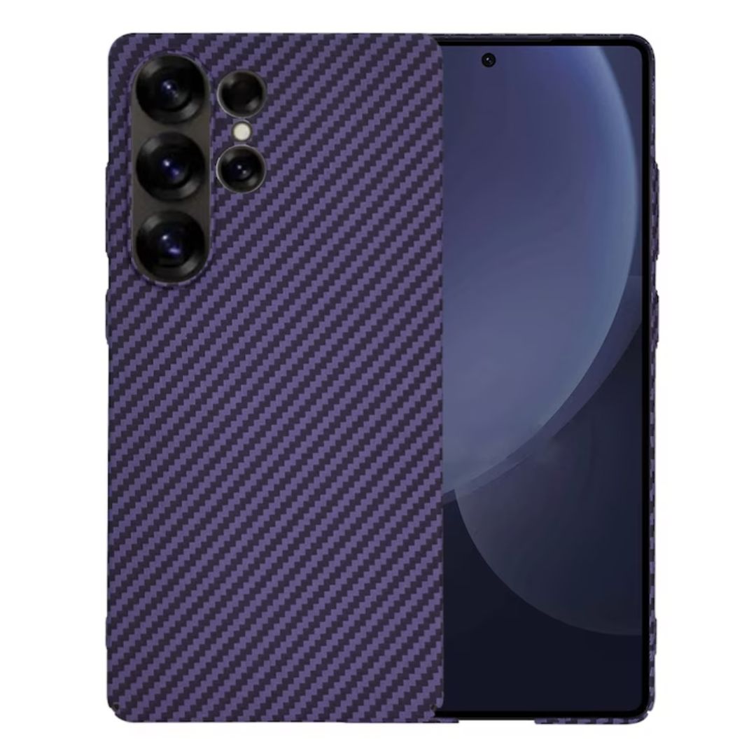 Samsung S25 Ultra Carbon Back Clear Skin Sticker
