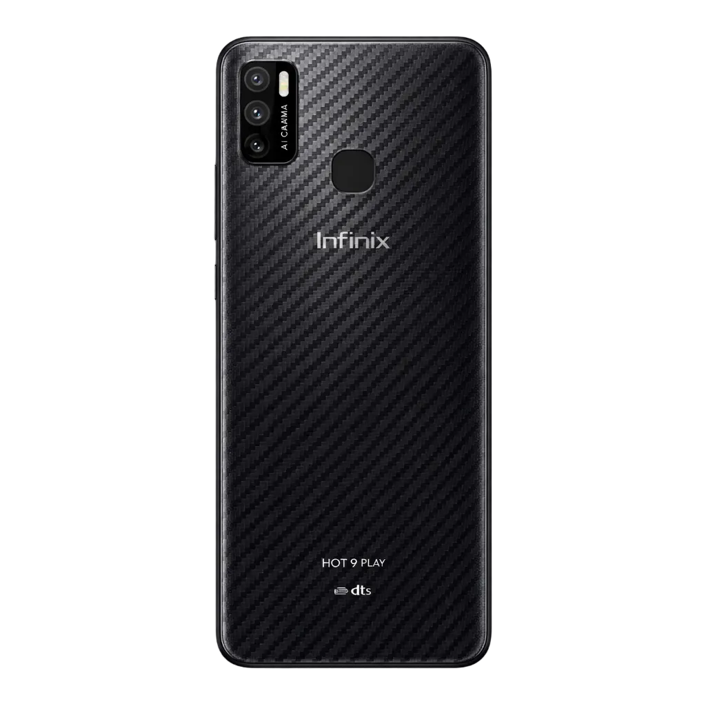 Infinix Hot 9 Play Carbon Back Sticker Slim Matte Back Protection Wrap