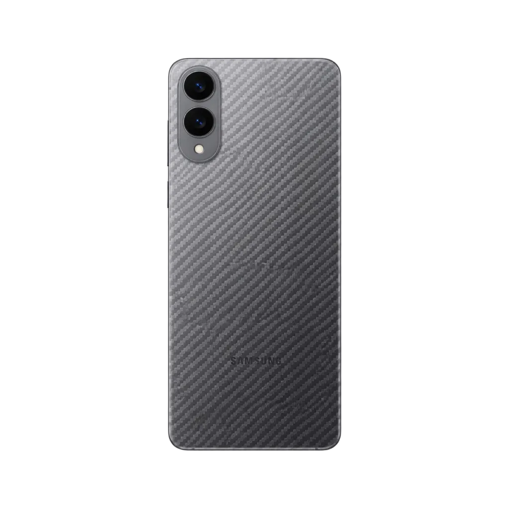 Samsung S25 Edge Carbon Back Sticker Ð Matte Back Scratch Protection Skin
