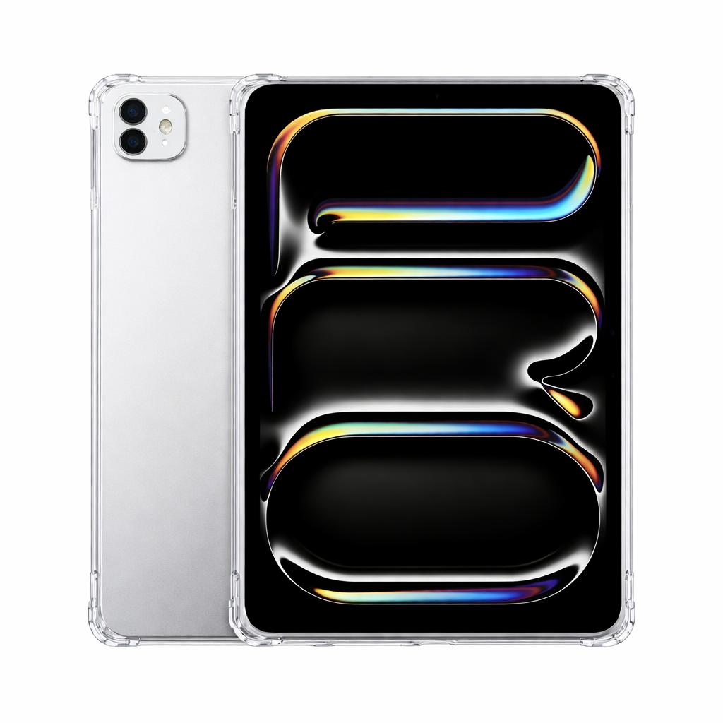 iPad Pro 2024 Clear Anti-Shock Case Heavy Duty Transparent Cover