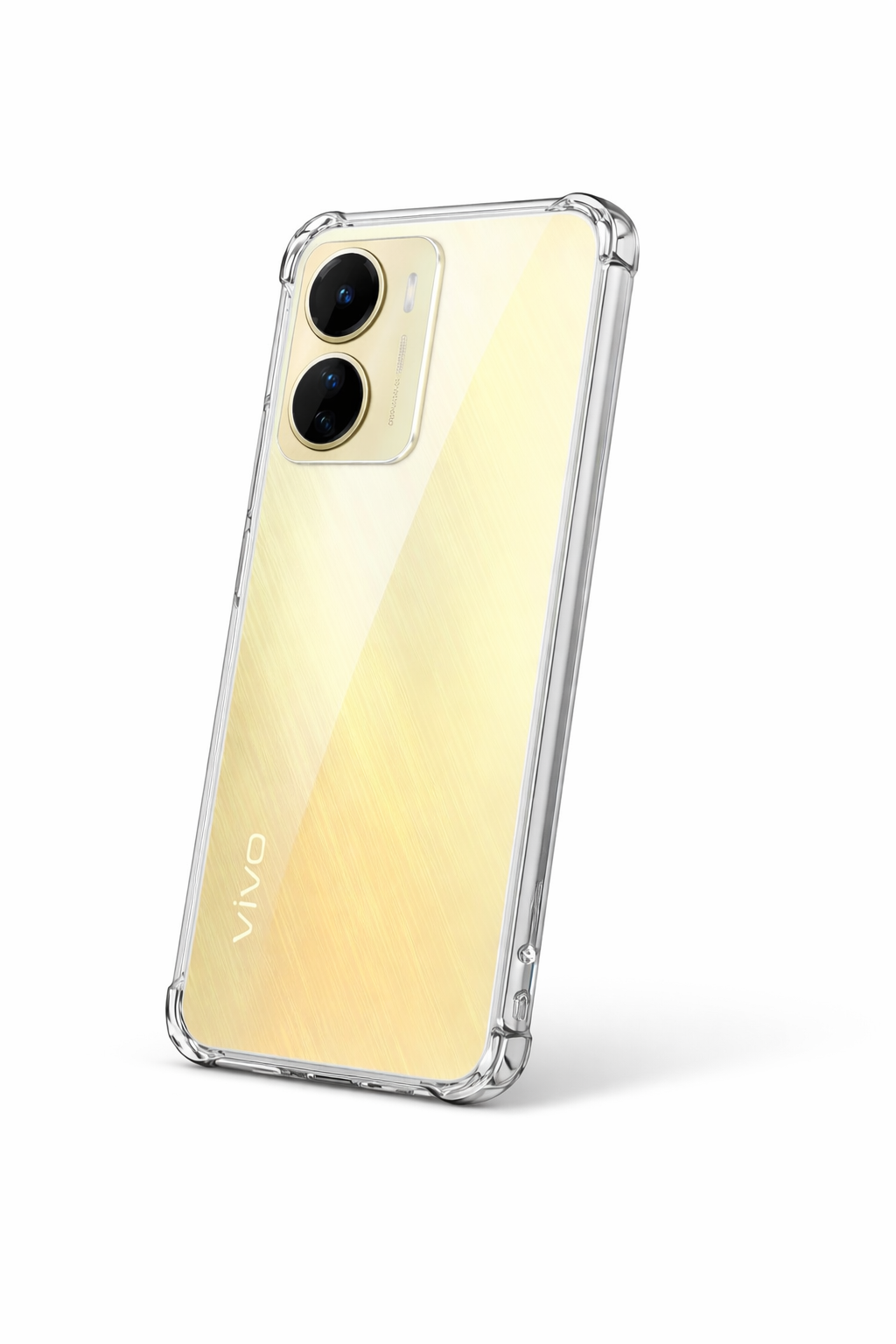 Vivo Y16 Clear Anti-Shock Case Reinforced Corner Protection