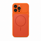 iPhone 13 Pro Max Orange Back Case - Slim Shockproof Protective Silicone Cover