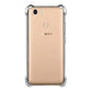 AntiShock Clear Back Cover Soft Silicone TPU Bumper case for OPPO F7
