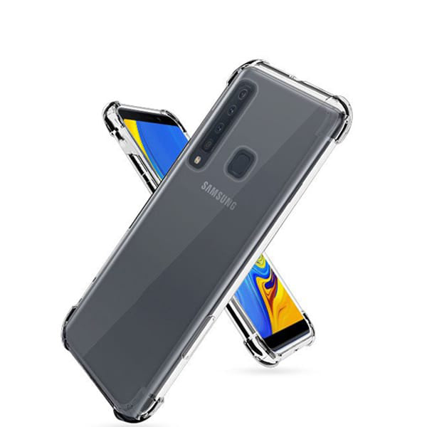 AntiShock Clear Back Cover Soft Silicone TPU Bumper case for Samsung A9 2018