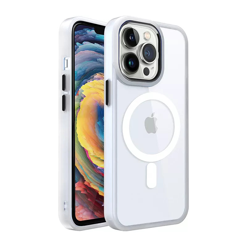 iPhone 14 Pro Max Shockproof Matte Magsafe Case