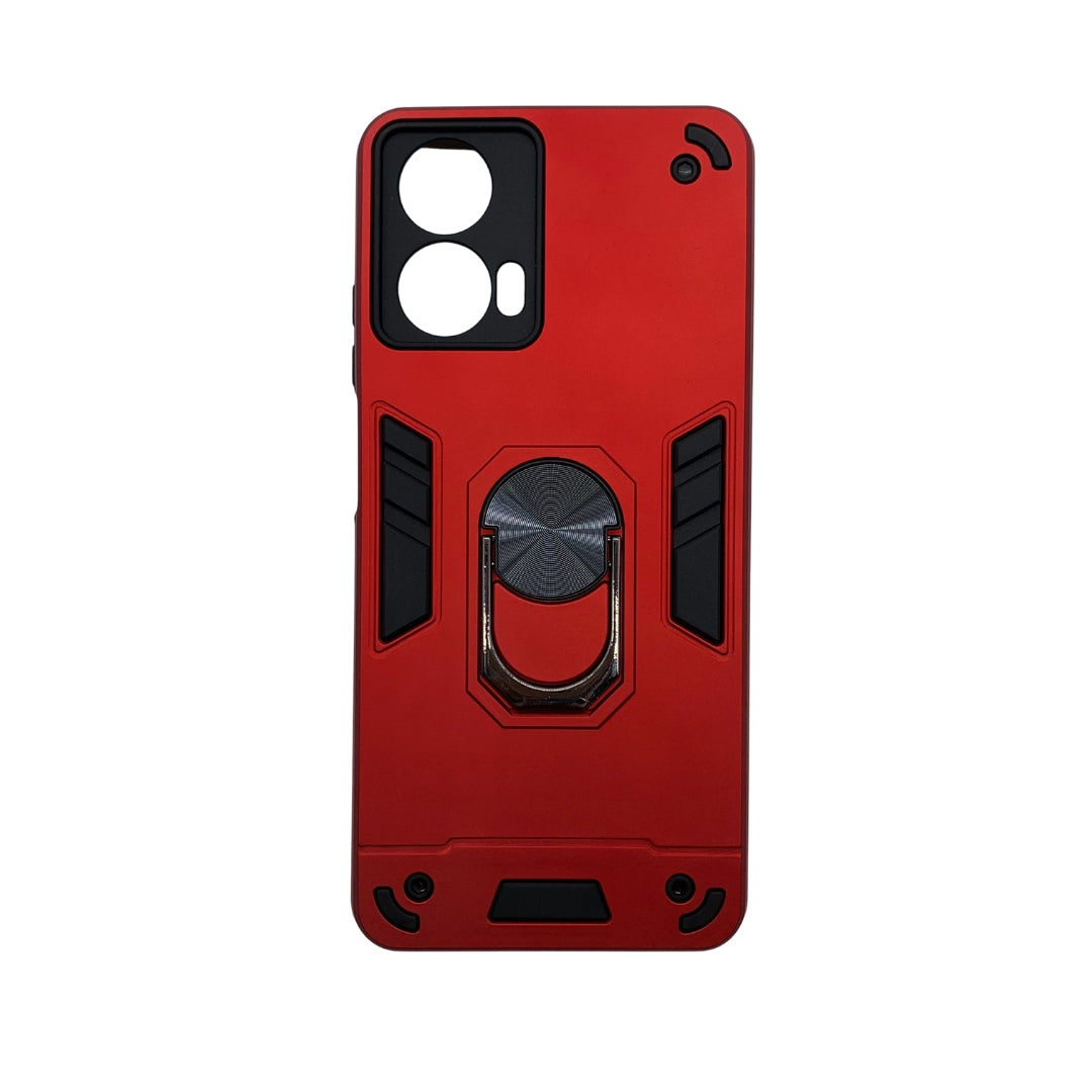 Motorola Moto G24 Power Hard PC Case with Ring Holder, Shockproof Slim Cover