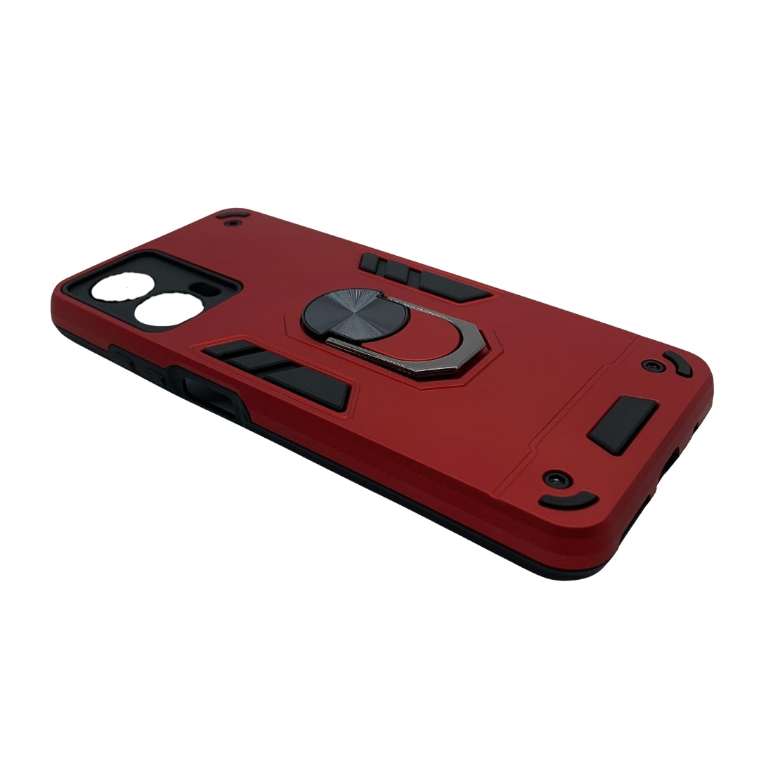 Motorola Moto G24 Power Hard PC Case with Ring Holder, Shockproof Slim Cover