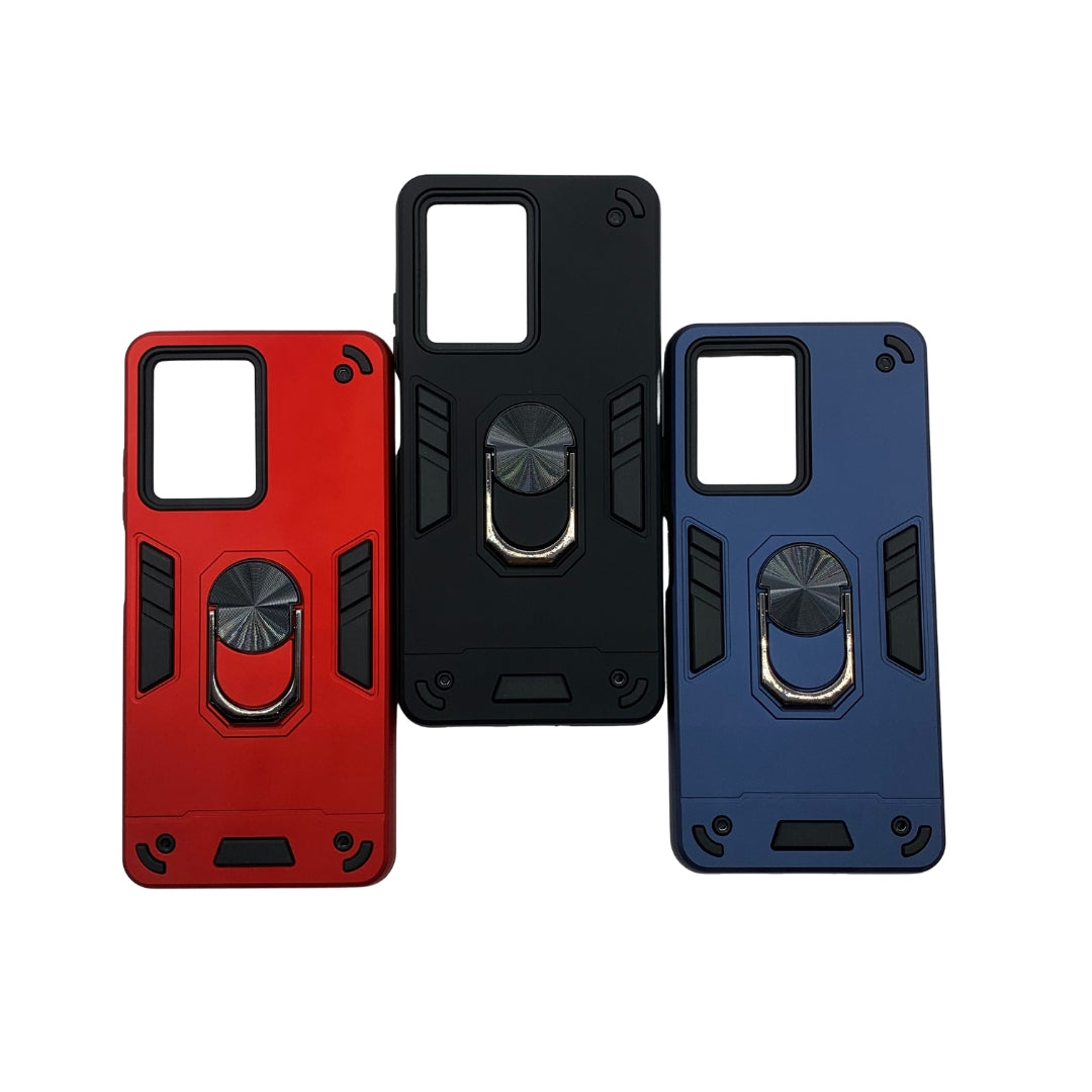 Redmi Note 12 Pro Shockproof Slim Hard Case with Ring Holder