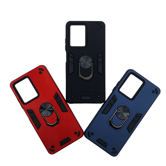Redmi Note 12 Pro Shockproof Slim Hard Case with Ring Holder