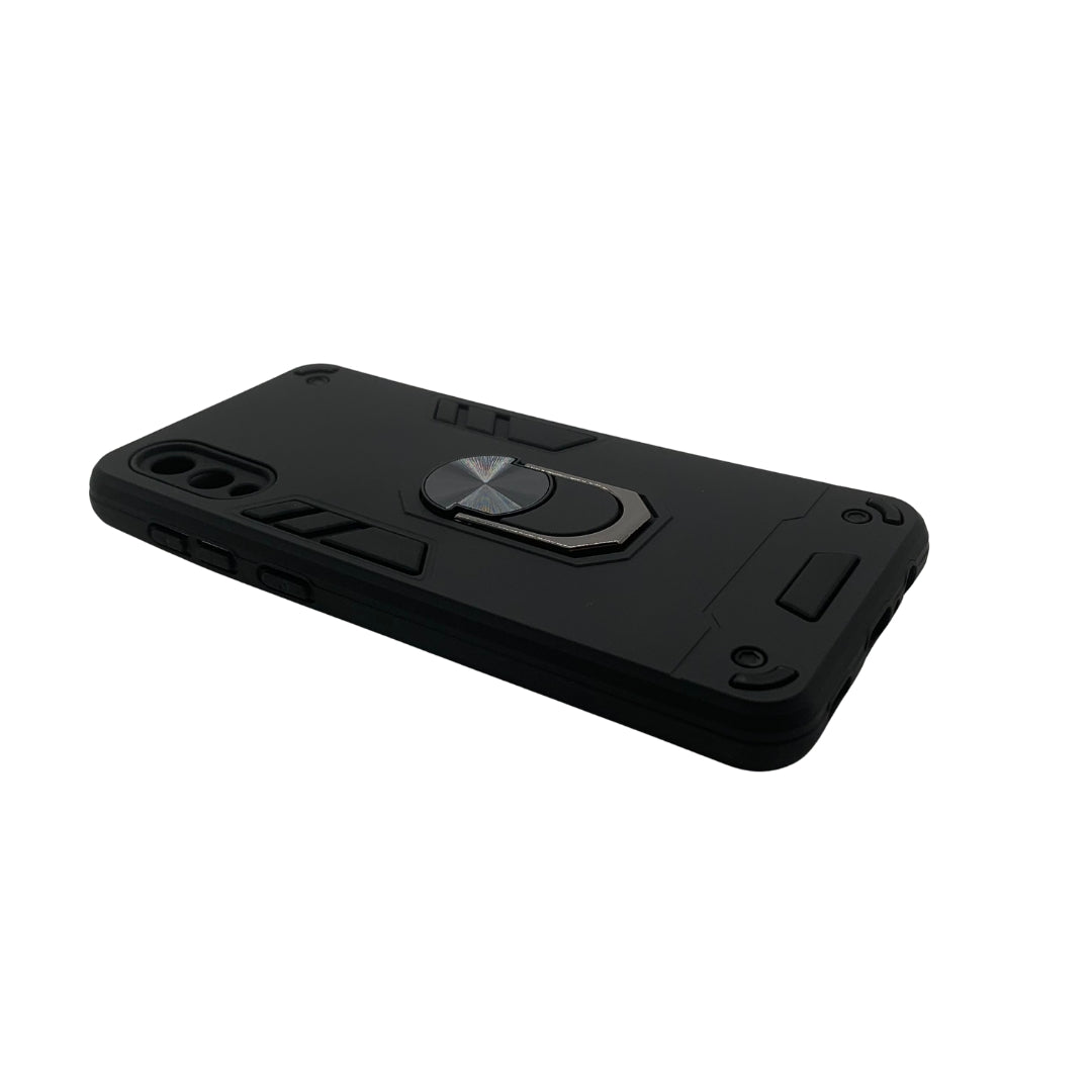Samsung A02/M02 Shockproof Hard PC Case with Ring Holder Slim Cover