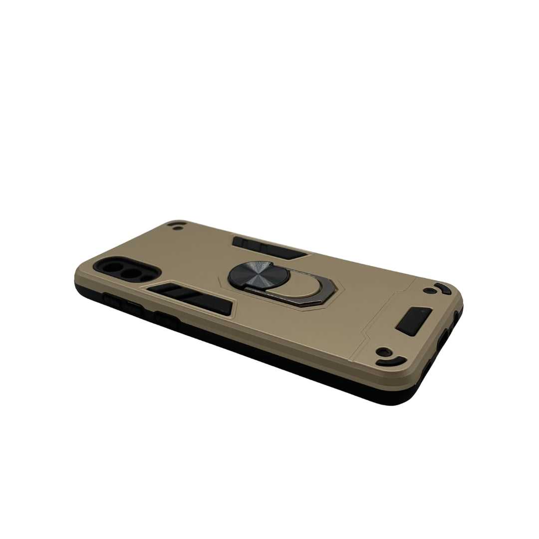 Samsung A02/M02 Shockproof Hard PC Case with Ring Holder Slim Cover