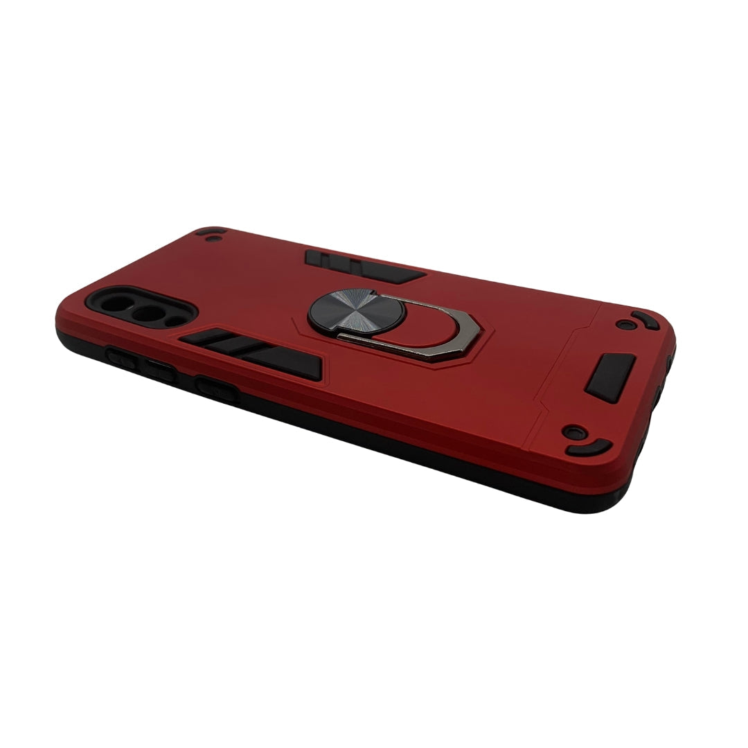 Samsung A02/M02 Shockproof Hard PC Case with Ring Holder Slim Cover