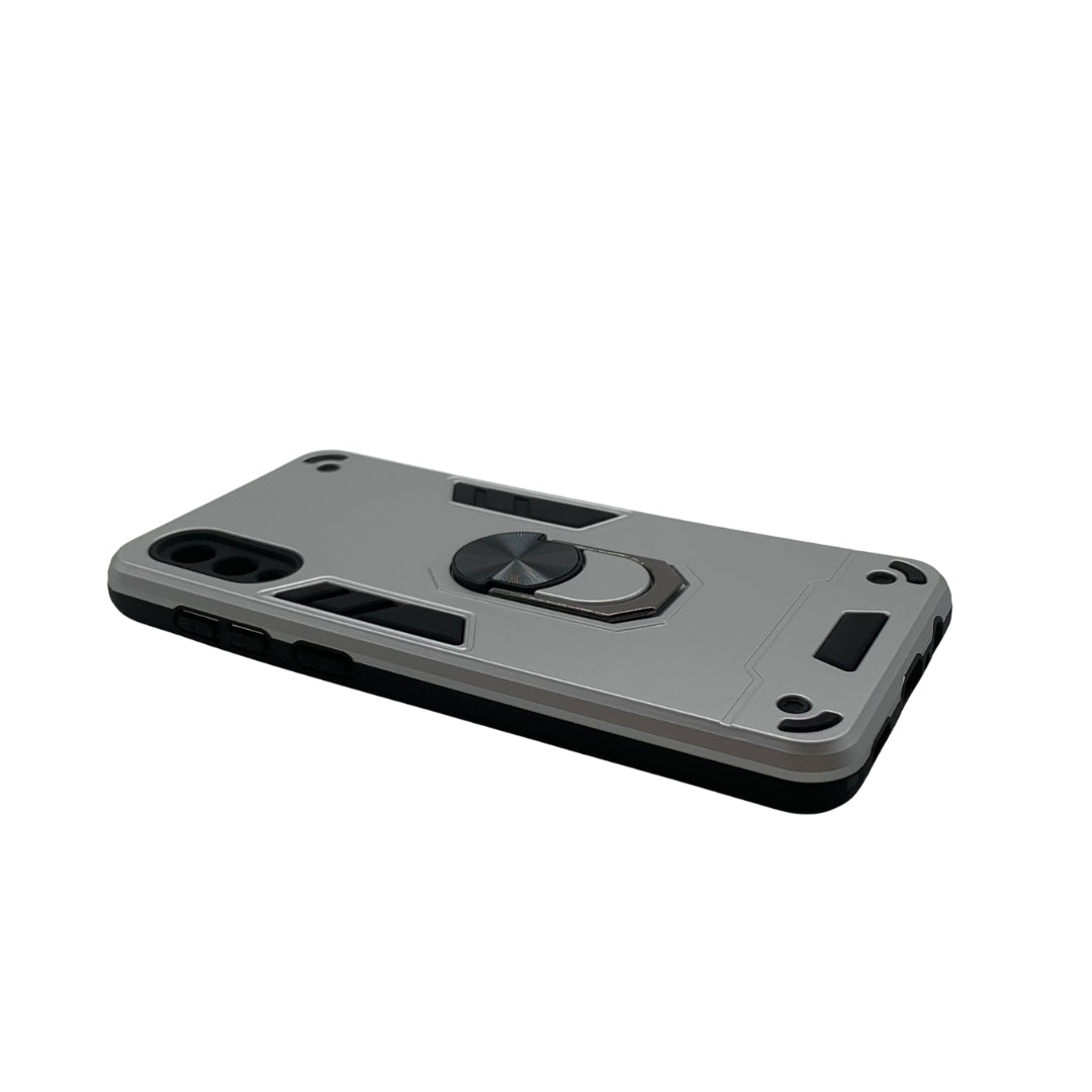 Samsung A02/M02 Shockproof Hard PC Case with Ring Holder Slim Cover