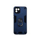 Samsung A03 Hard PC Case with Ring Holder - Shockproof Slim Cover