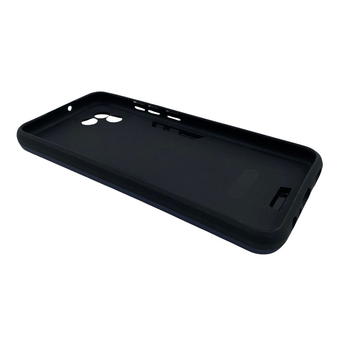 Samsung A03 Hard PC Case with Ring Holder - Shockproof Slim Cover