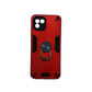Samsung A03 Hard PC Case with Ring Holder - Shockproof Slim Cover