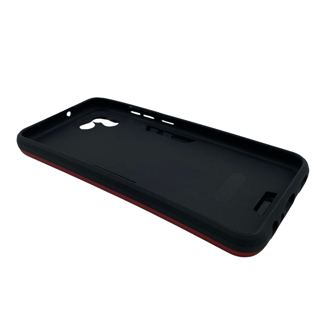 Samsung A03 Hard PC Case with Ring Holder - Shockproof Slim Cover
