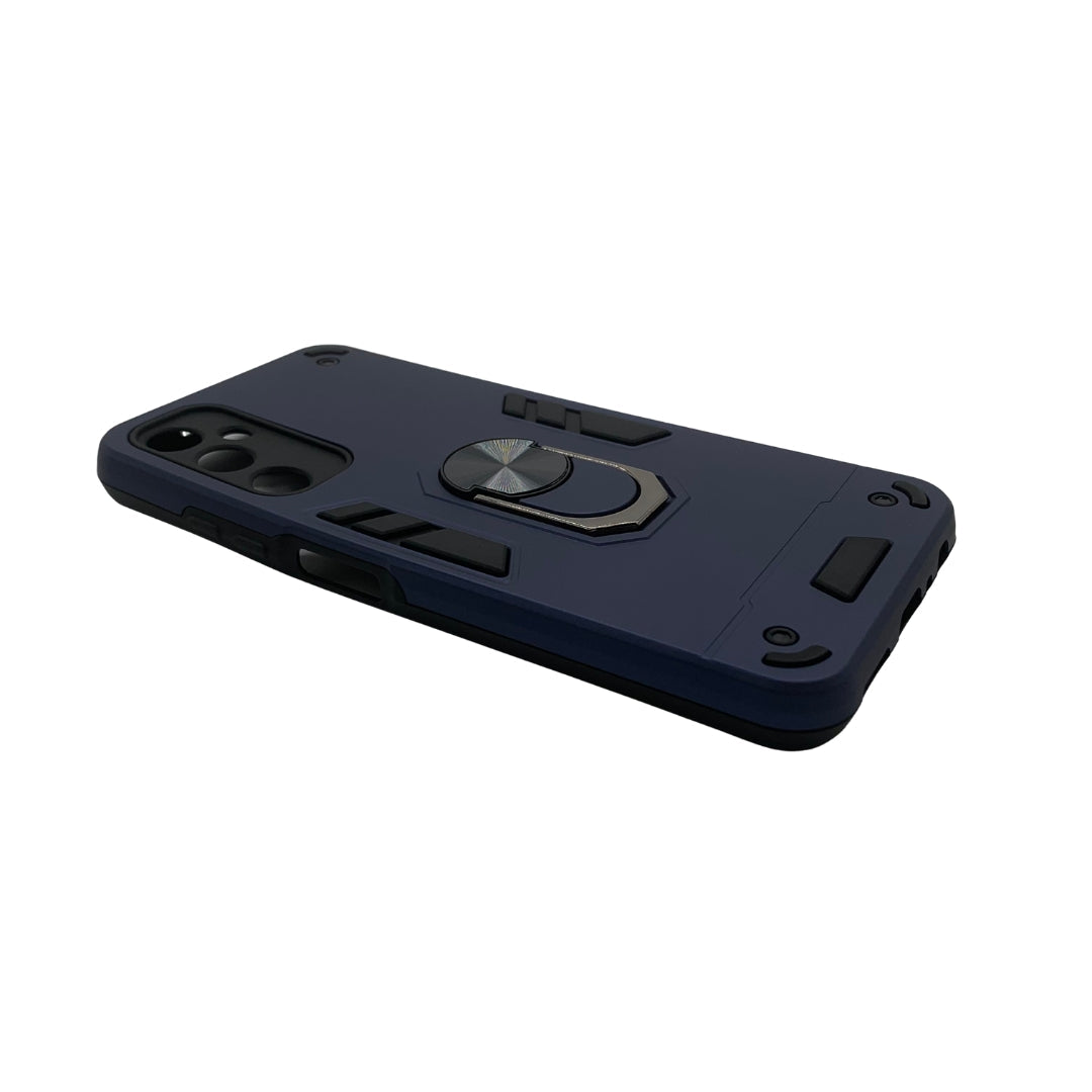 Samsung A05s Hard Case with Metal Ring Holder, Shockproof Slim Cover